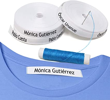 Receptor golf Organizar Etiquetas para marcar la ropa - Merceria Casa Traveria
